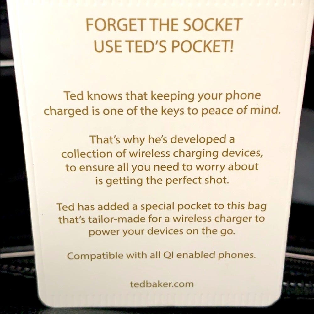 💥NWT💥Ted Baker leather handbag/crossbody - Picture 10 of 11